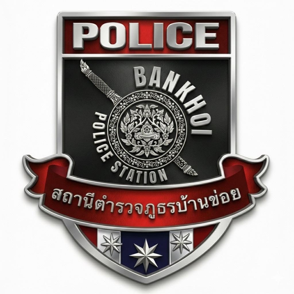 สถานีตำรวจภูธรบ้านข่อย logo